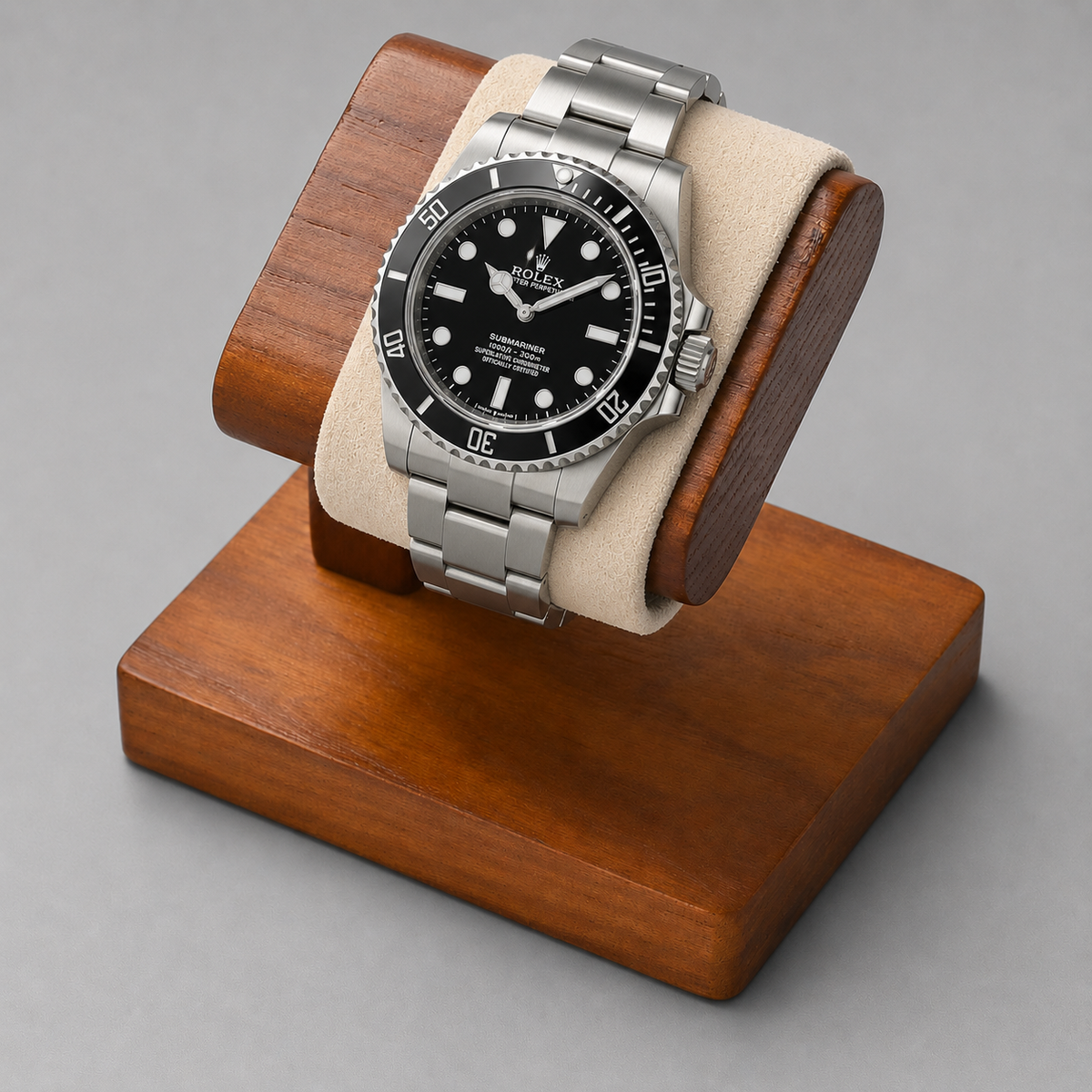 Solid Wood Watch Stand for 1 Watch - main product view